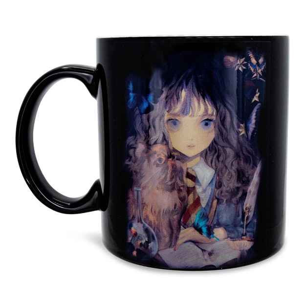 Silver Buffalo Harry Potter And Hermione Granger Anime style Ceramic Mug Holds 20 Ounces