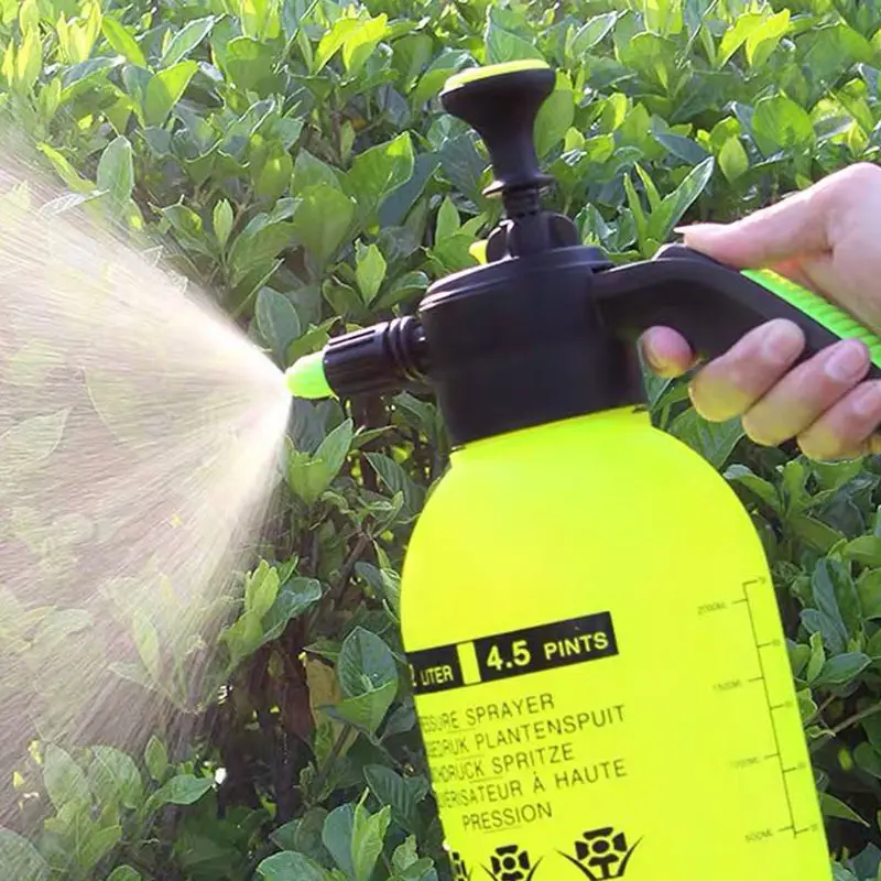 Garden Pressure Pump Spray Bottle Water Hand 2L Plant Portable Mini Watering For Manual 2 Liter Sprayers Fog 3 Plastic Sprayer