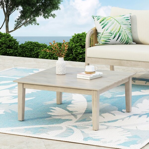 Acacia Wood Coffee Table，A Stylish and Durable Outdoor Coffee Table