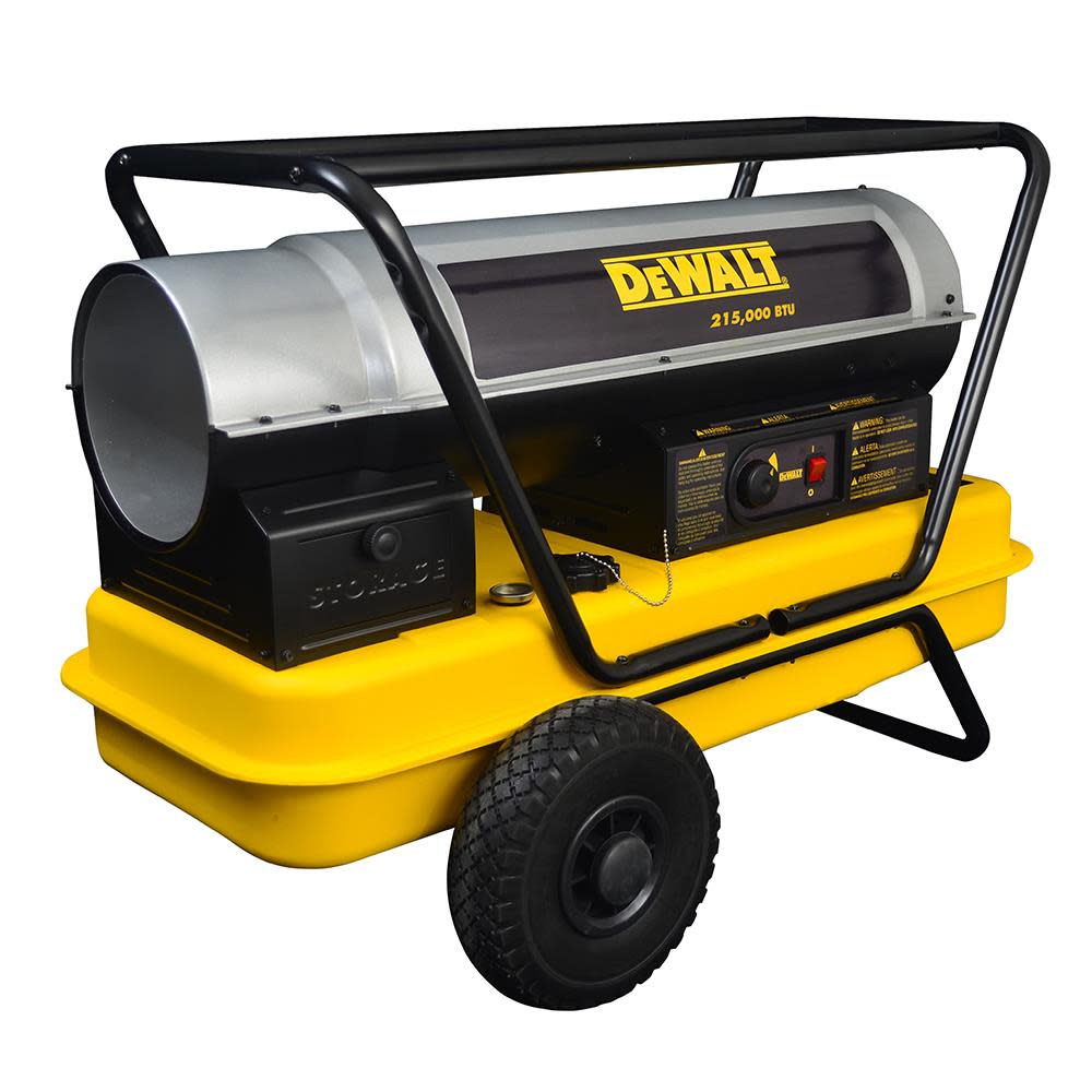 DeWALT Forced Air 215，000 BTU Kerosene Heater