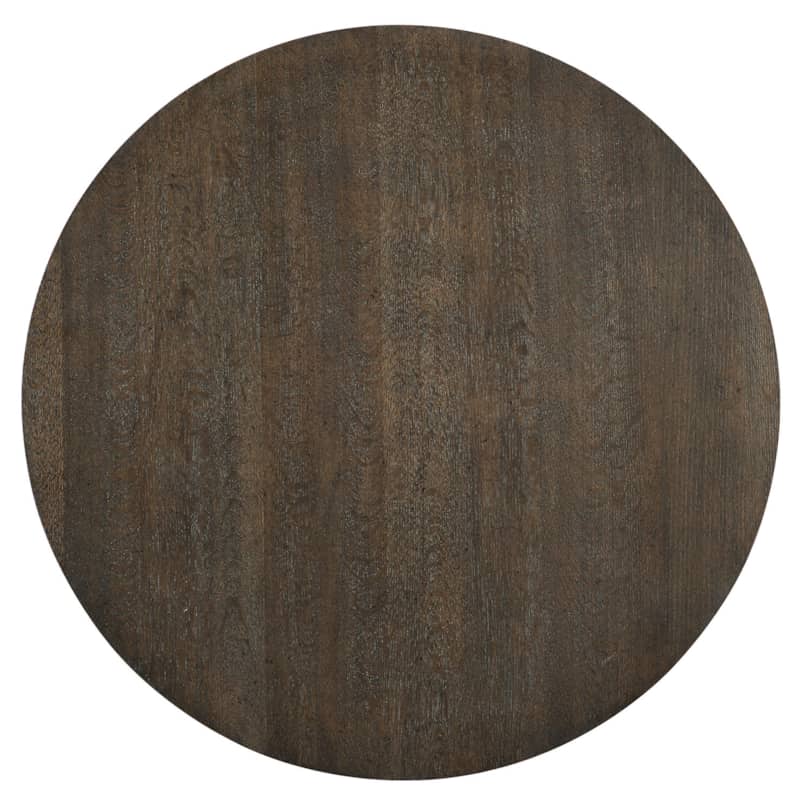 Hooker Furniture Miramar Point Reyes 48 Botticelli Dark Wood Round Dining Table