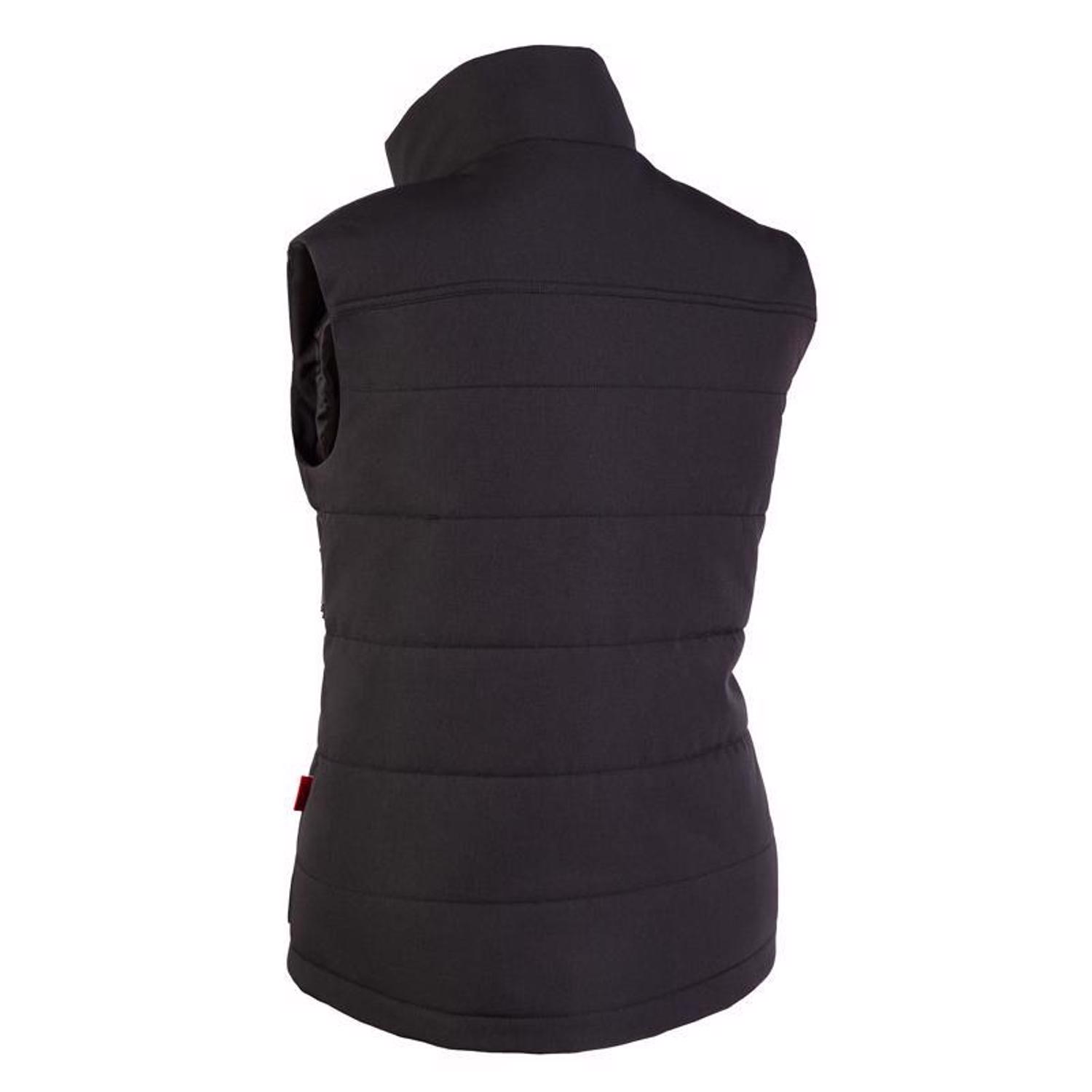 MW M12 XL Sleeveless Women\u0027s Full-Zip Heated Vest (Vest Only) Black