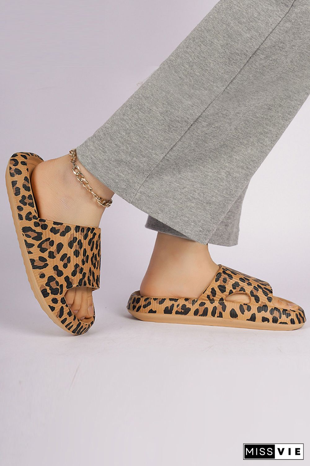 Leopard Housewear Slippers