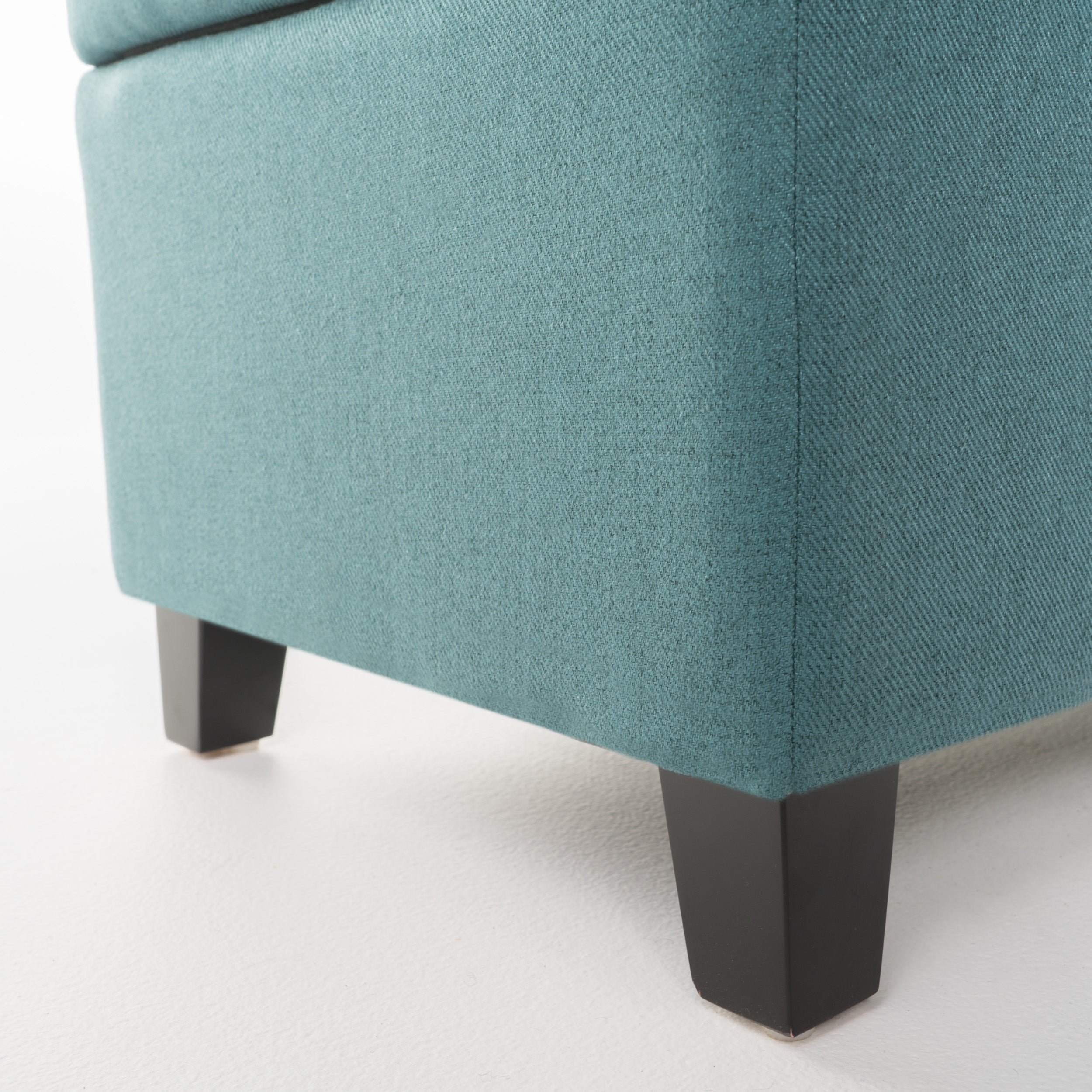 Brianna Rectangle Fabric Storage Ottoman Bench