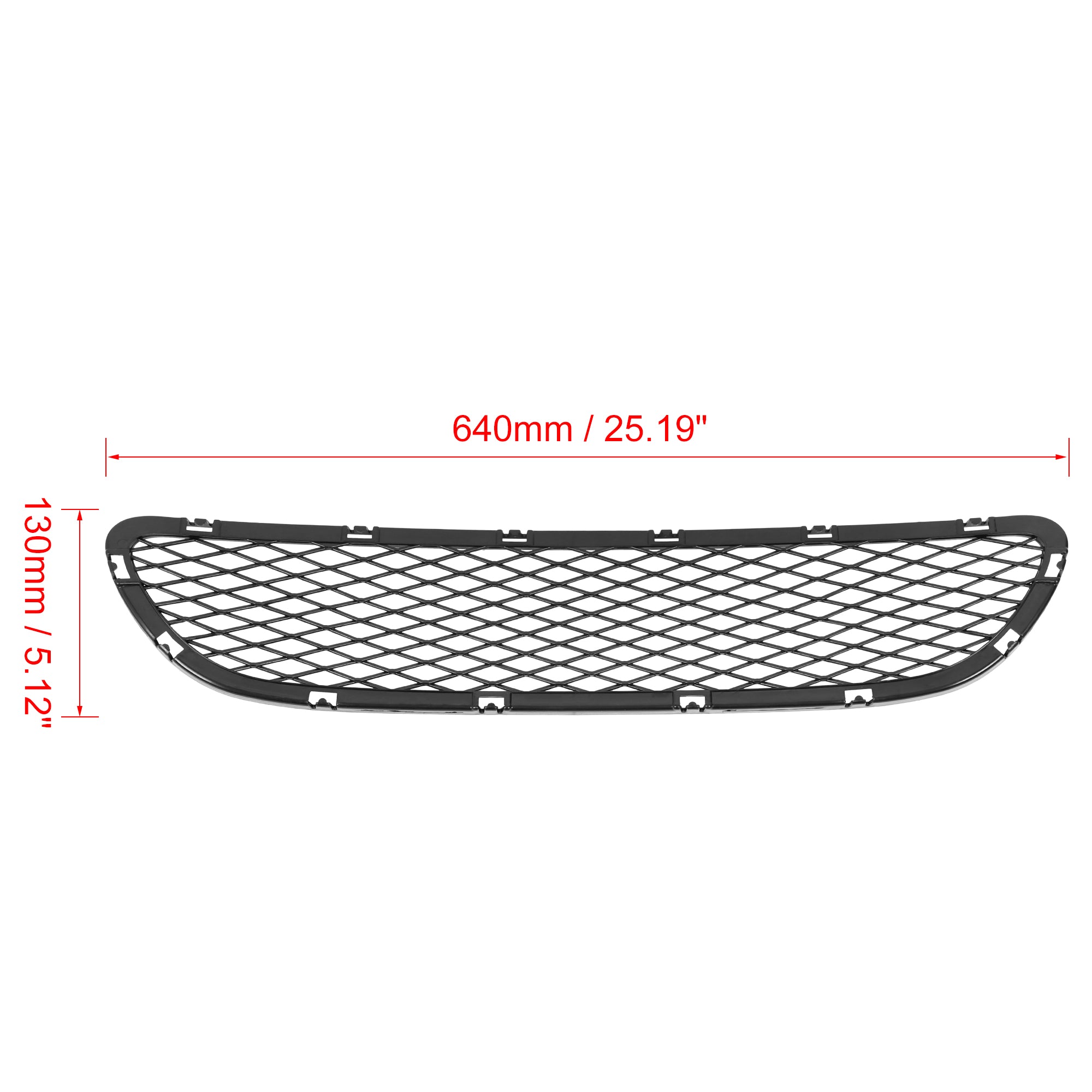 Car Front Bumper Grille 51117198906 Black for BMW 335i 323i 325i 328i