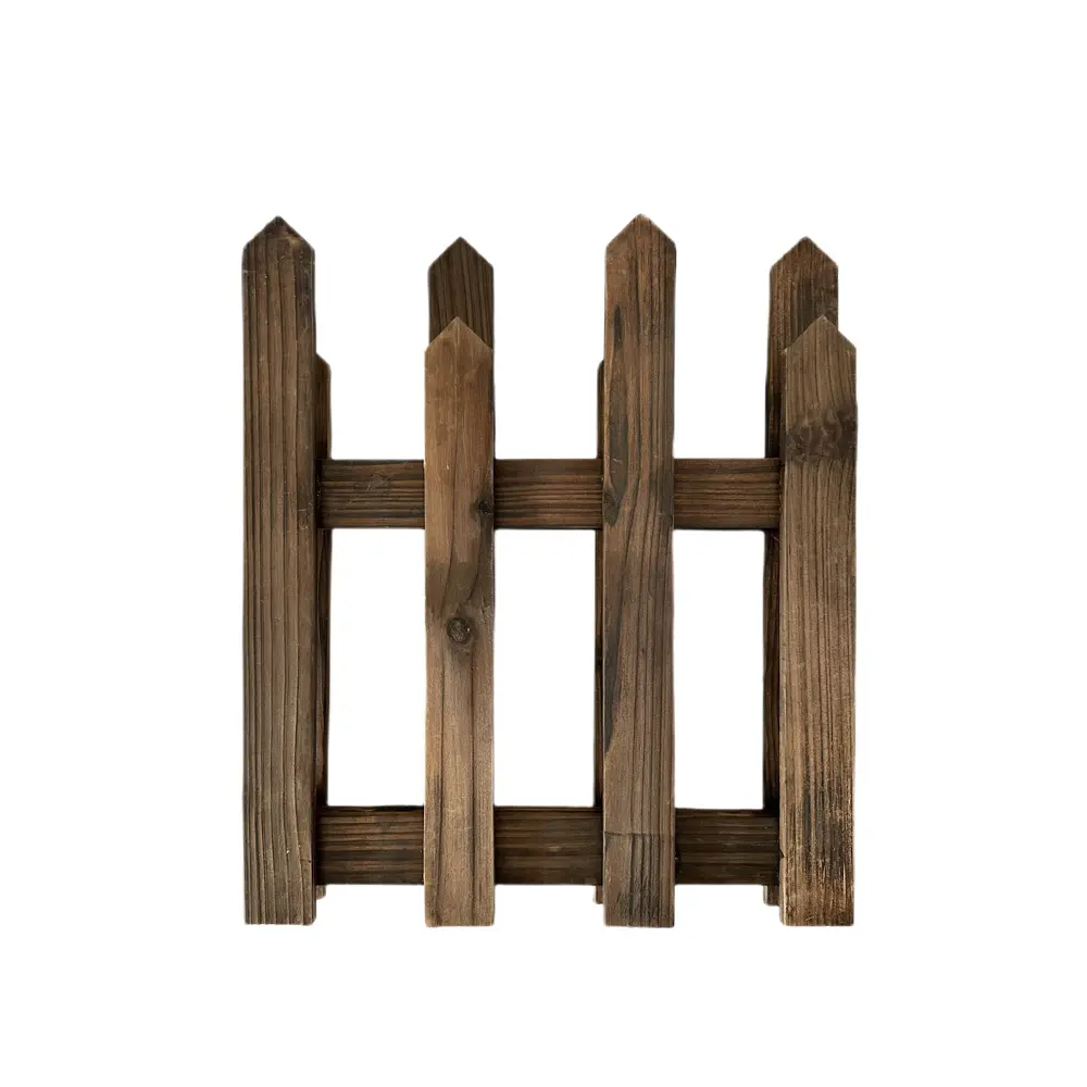 Manufacturer supply fir wooden small garden trellis fence wall wooden garden fence