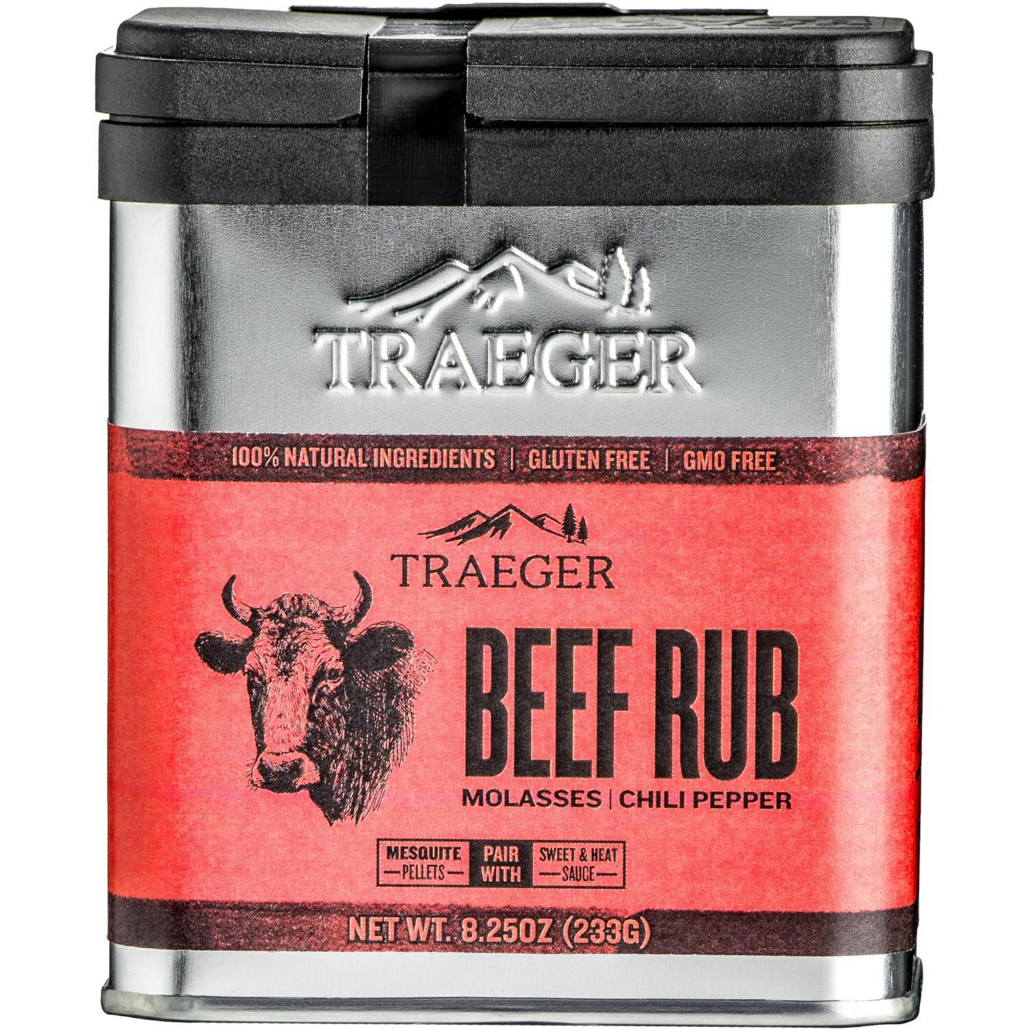 Traeger 2-Pack Beef Rub With Fin and Feather Rub Seasoning Set