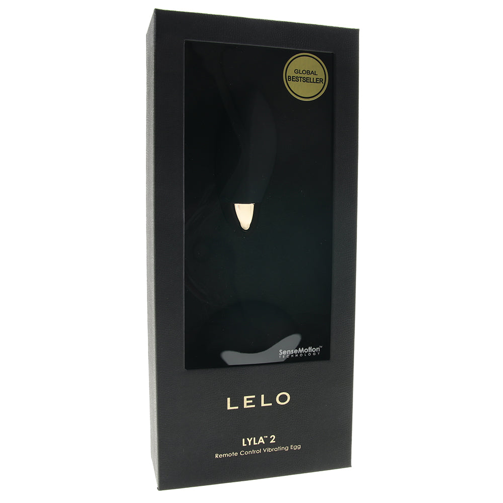 LYLA 2 Remote SenseMotion Egg Vibe in Obsidian Black