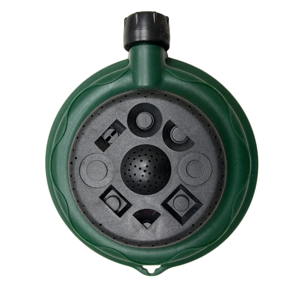 8 Patterns Multifunctional Turret Water Sprinkler Ideal for Irrigation Different Garden Styles Dial Selection Wide Range