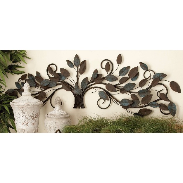 Traditional Metal Leaf Wall Decor Olivia amp May