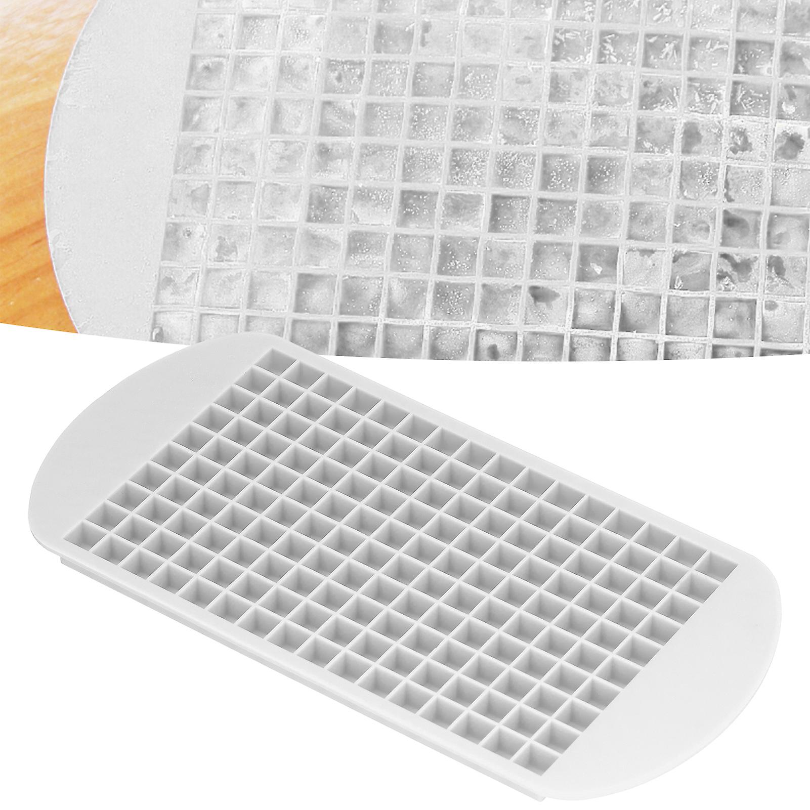 Ice Cube Tray， 160 Grid Silicone Square Chocolate Mold Ice Mold Trays Easy To Release Flexible Diy Baking Tools For Pudding Cake Chocolate[white]