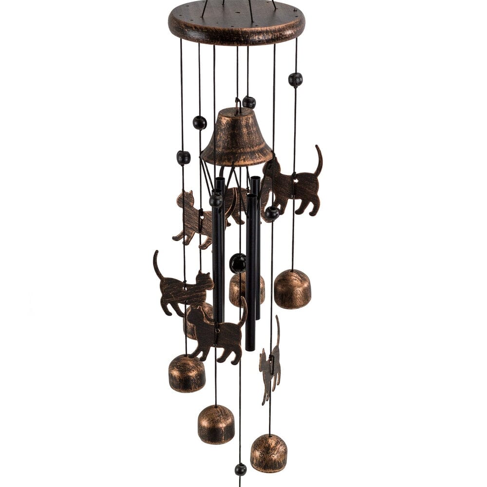 Cats Outdoor Garden Decor Wind Chime