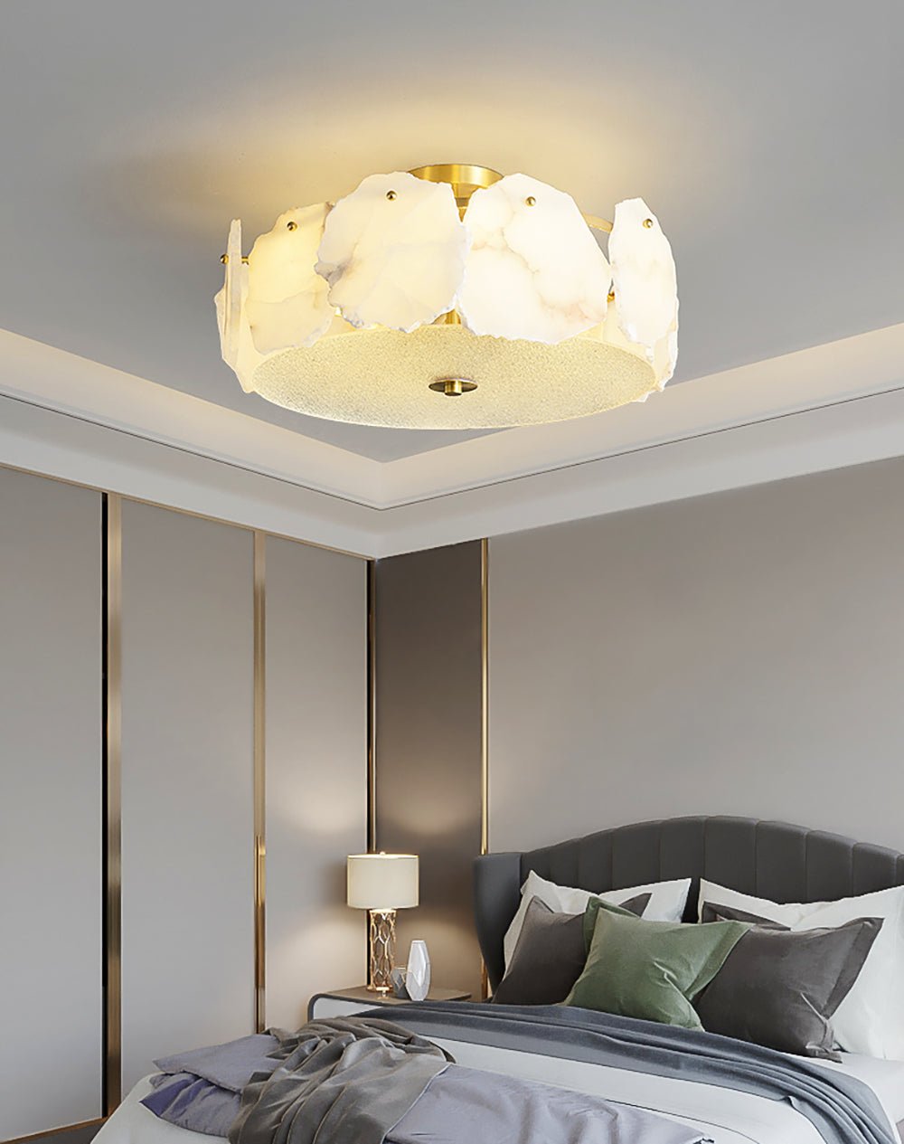 Valeria Alabaster Ceiling Lamp