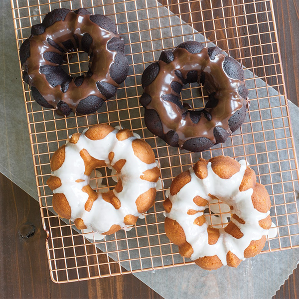 Nordic Ware Red 3 Cup Formed Bundt Pan