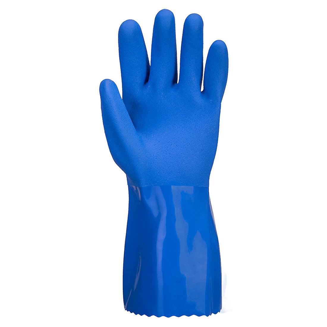 Portwest a881 marine ultra pvc chemical gauntlet gloves