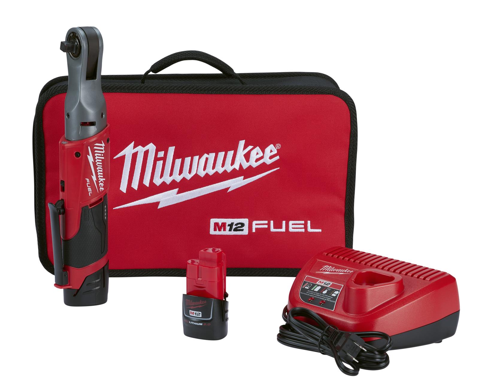 Milwaukee Tool 2557-22 Milwaukee M12 FUEL Cordless Lithium-Ion Ratchets