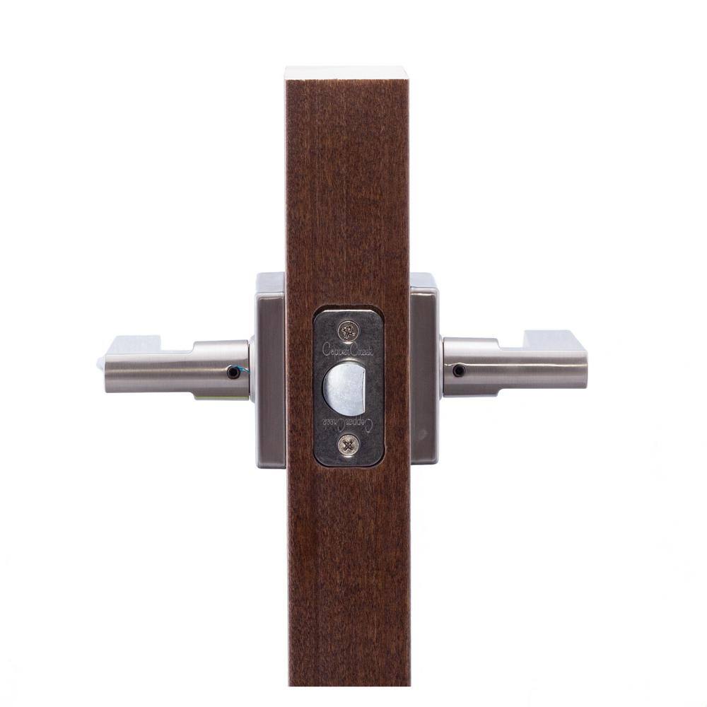 Copper Creek Verona Satin Stainless Passage HallCloset Door Handle VL2220SS