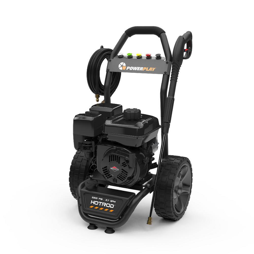 Powerplay Hotrod 3300 PSI 2.7 GPM Gas Powered Cold Water Pressure Washer HR233HB27ARNLQC