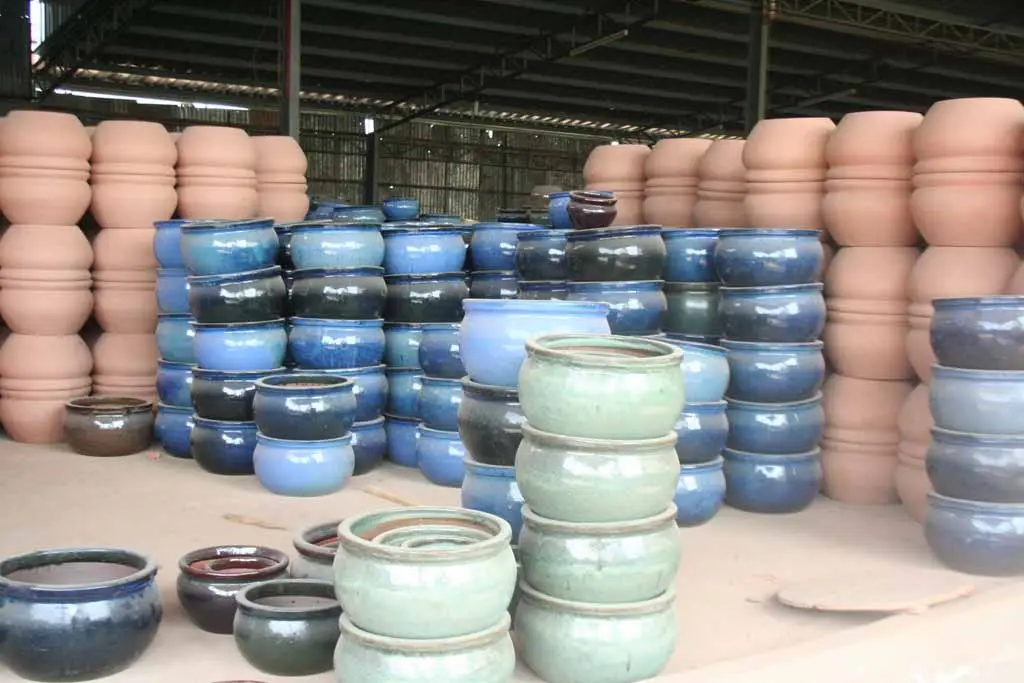 Glazed ceramic planters pots / Flowers Pots