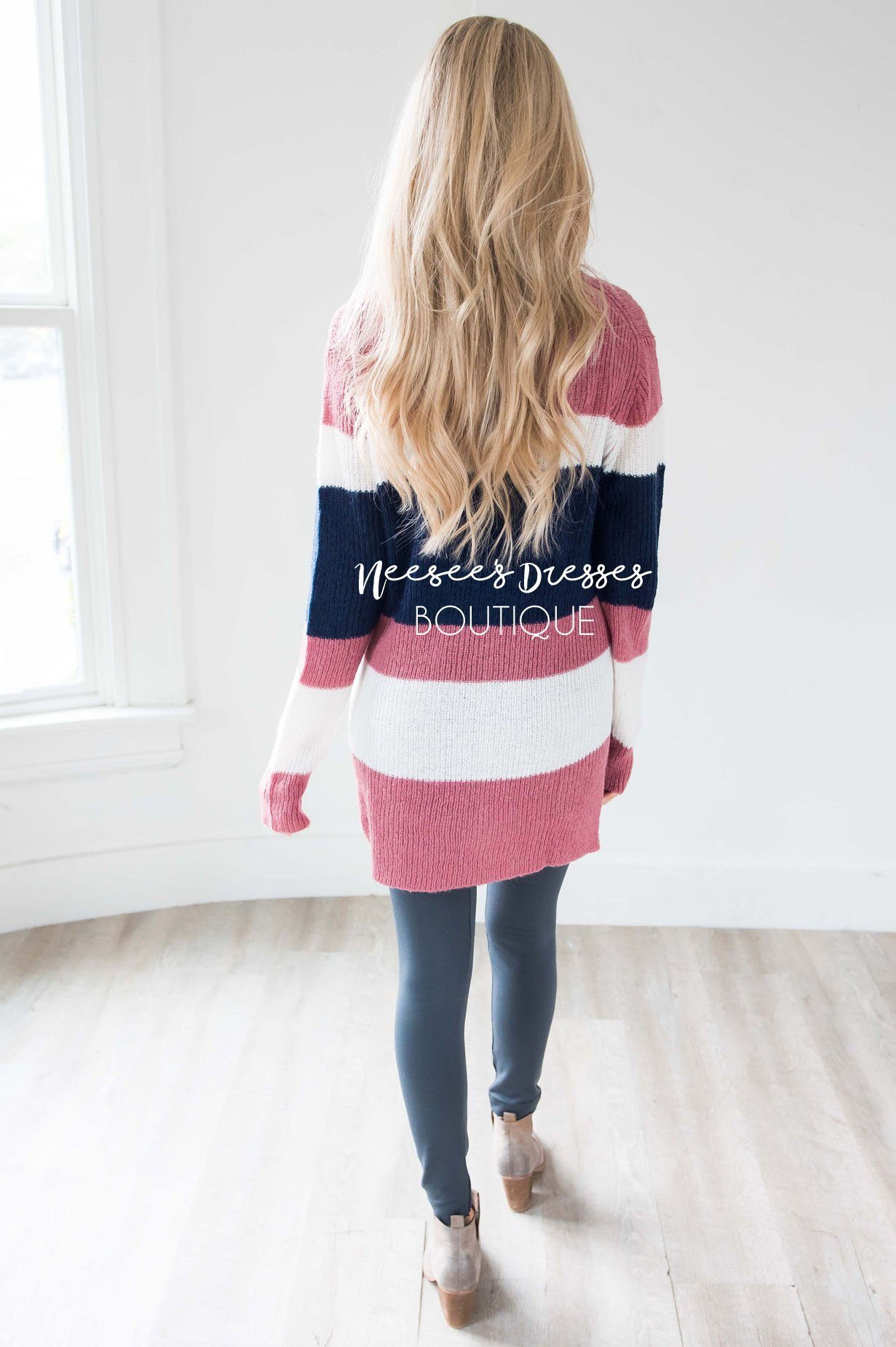 Glowing Fondness Striped Sweater