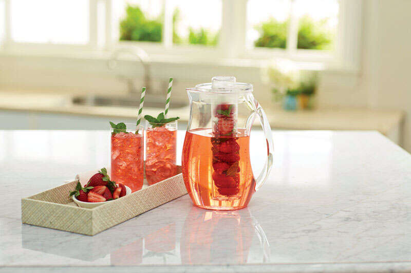 Prodyne 92 oz Clear Fruit Infusion Pitcher Acrylic