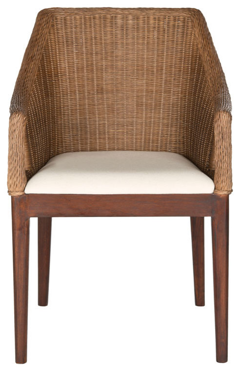 Richard Arm Chair Multi Brown   Modern   Armchairs And Accent Chairs   by Virgil Stanis Design  Houzz