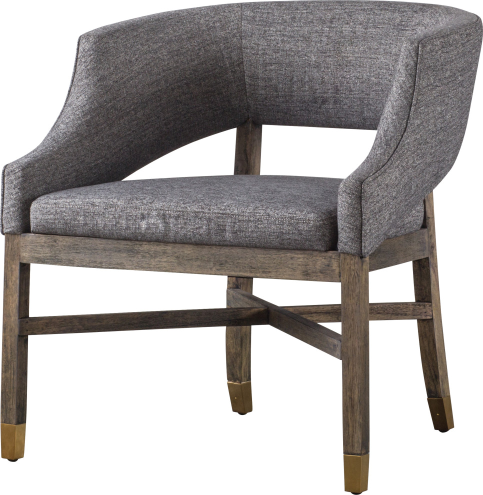 Sebastian Chair   Transitional   Armchairs And Accent Chairs   by HedgeApple  Houzz