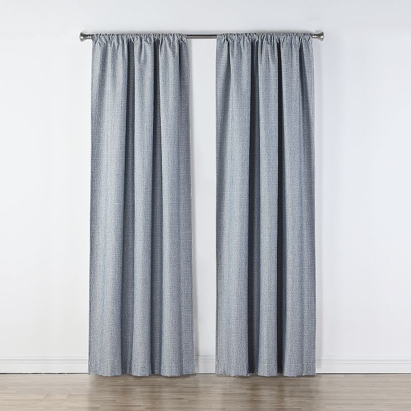 B. Smith 2-pack Total Blackout Window Curtain Set