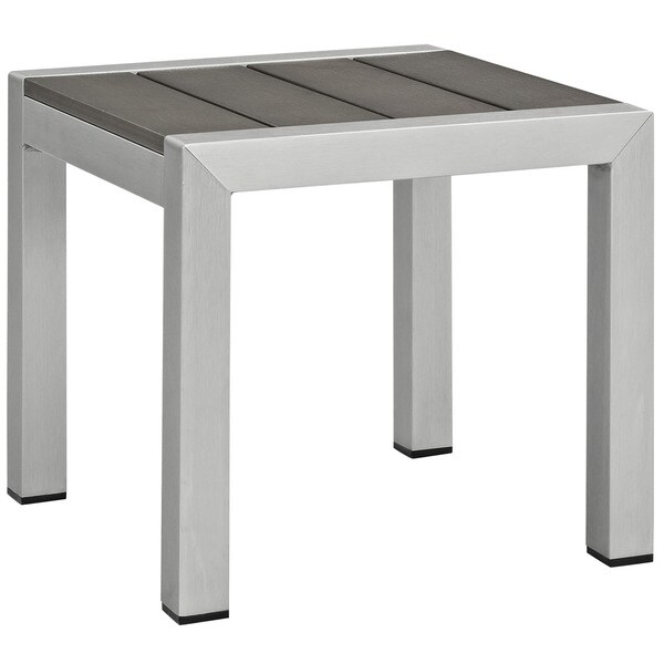 Beach Outdoor Patio Aluminum Side Table