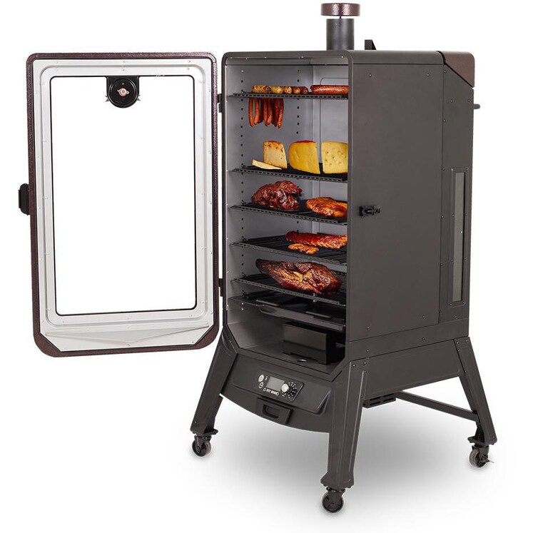 Pit Boss 77700 Copperhead 7 Series 29-inch Vertical Pellet Smoker w/ Window