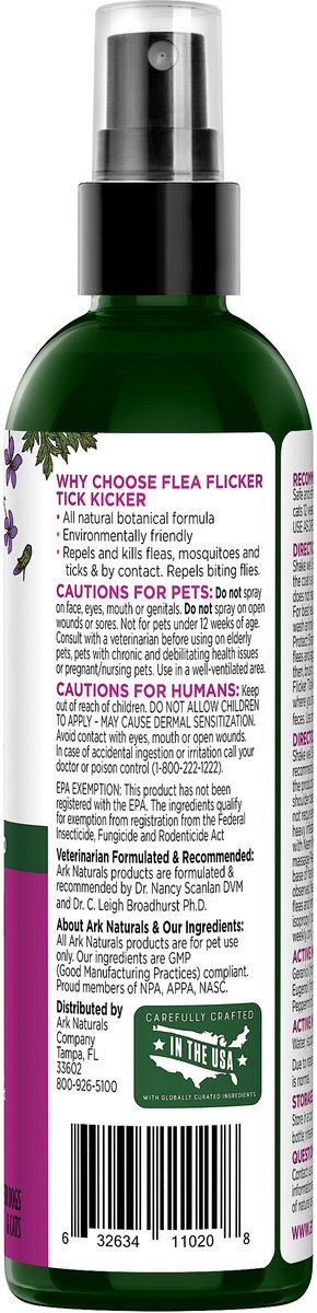 Ark Naturals Topical Flea and Tick Spray for Dogs and Cats