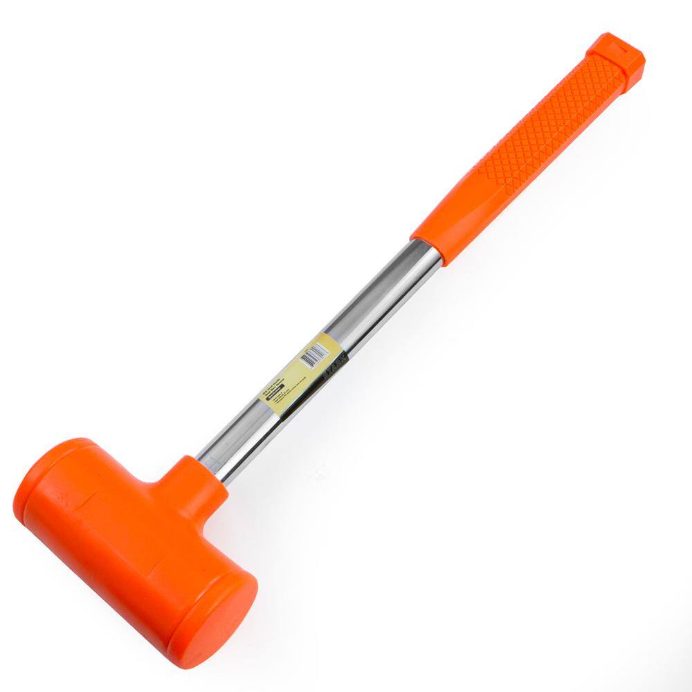 Stark 20 in. 96 oz. 6 lbs. Dead Blow Shock Absorbing Hammer with Steel Handle 15154-H1