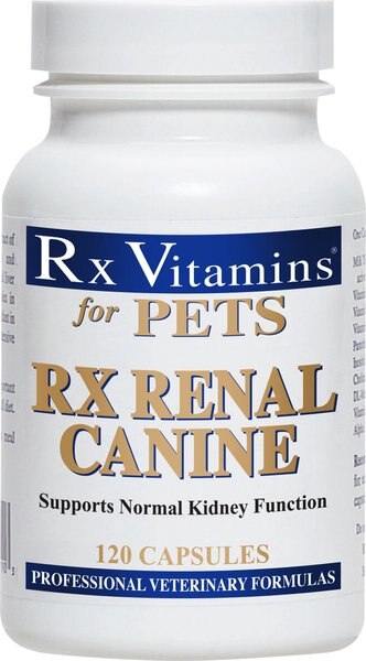 Rx Vitamins Rx Renal Capsules Kidney Supplement for Dogs