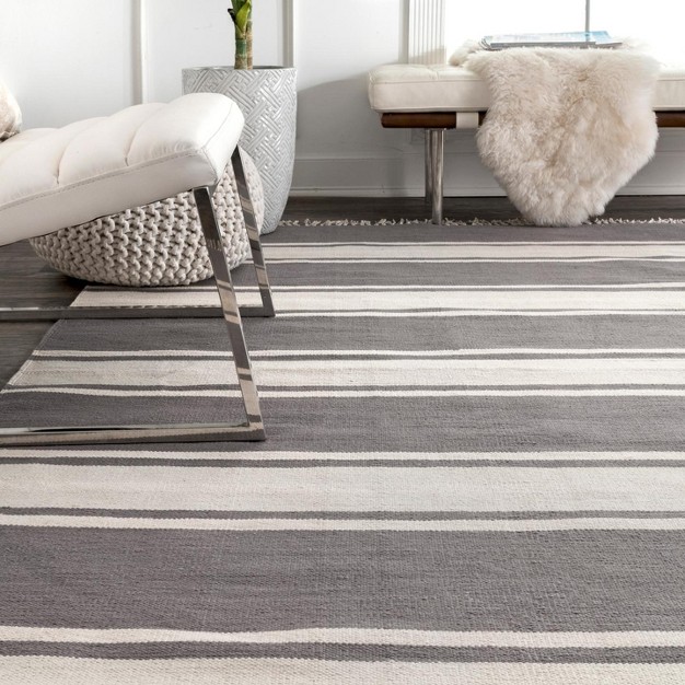 Nuloom Allie Striped Flatweave Area Rug