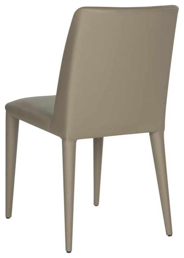 Evelyn 18 quotSide Chair  Set of 2  Taupe   Midcentury   Dining Chairs   by V.S.D Furniture  Houzz
