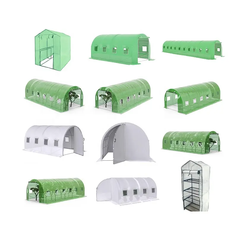 Factory Supply Direct Mini Agricultural Greenhouses Protect Plants In Winter Out Door PE Greenhouses