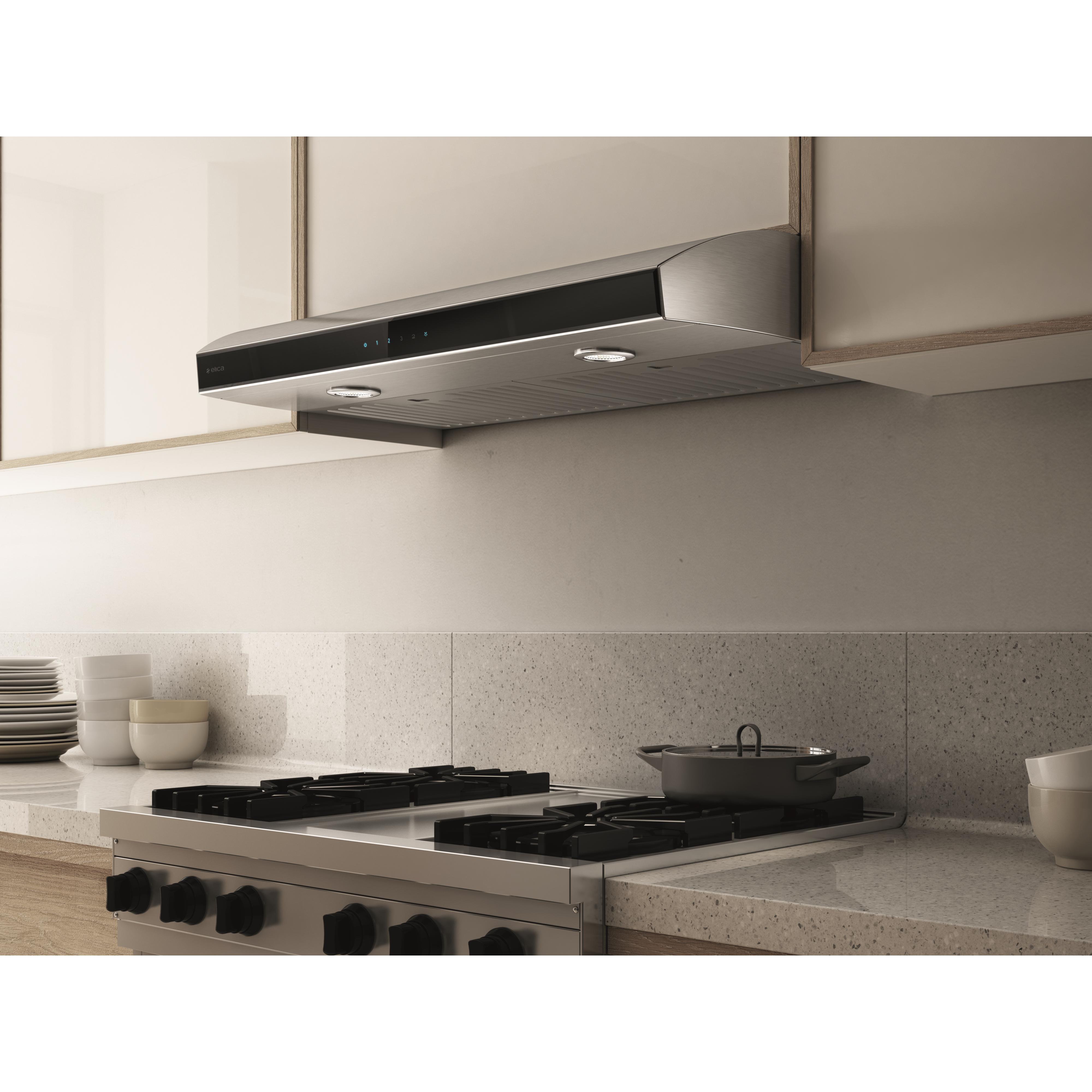 Elica 36-inch series ARIA Under-Cabinet Range Hood EAI436SS