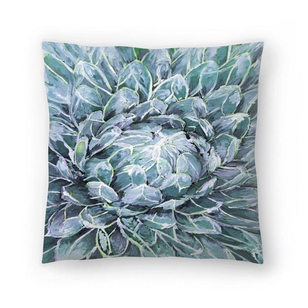 Agave Oil Painting By Tanya Shumkina Throw Pillow Americanflat Botanical