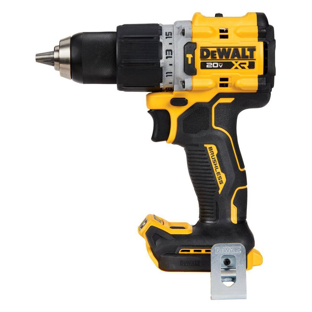 DW 20V Compact Cordless 12 in. Hammer Drill (Tool Only) DCD805B