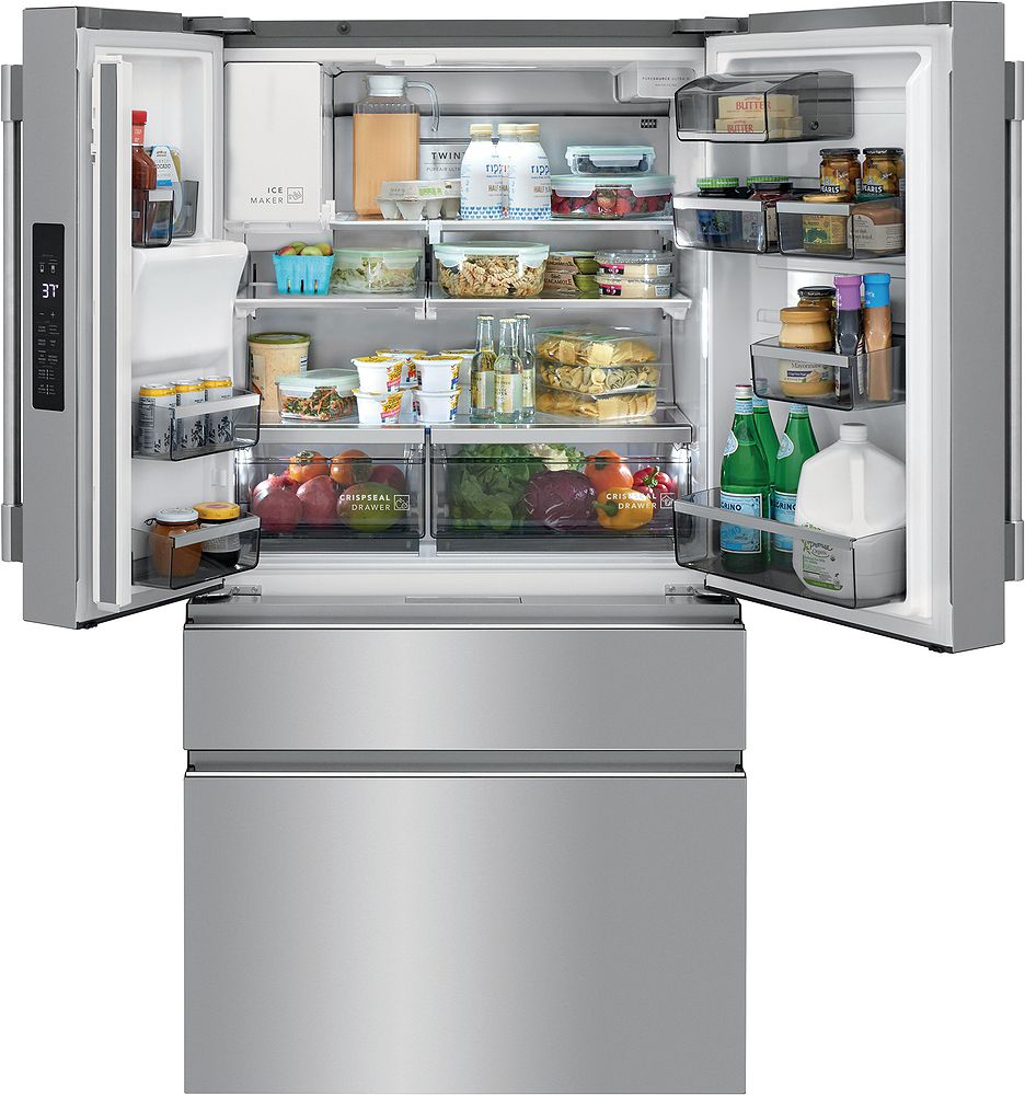 Frigidaire Professional 21.4 Cu. Ft. Smudge-Proof Stainless Steel Counter Depth 4-Door French Door Refrigerator