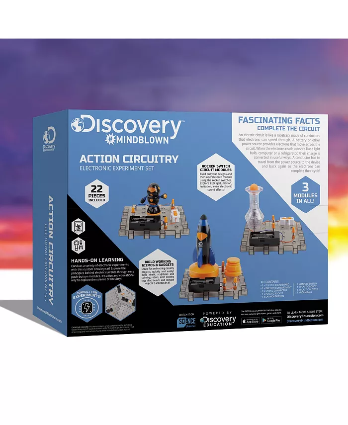 Discovery #MINDBLOWN Toy Circuitry Action Experiment Set Small