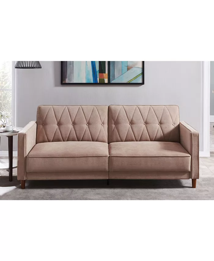 Gold Sparrow Magnolia Convertible Love Seat with Sofa Bed