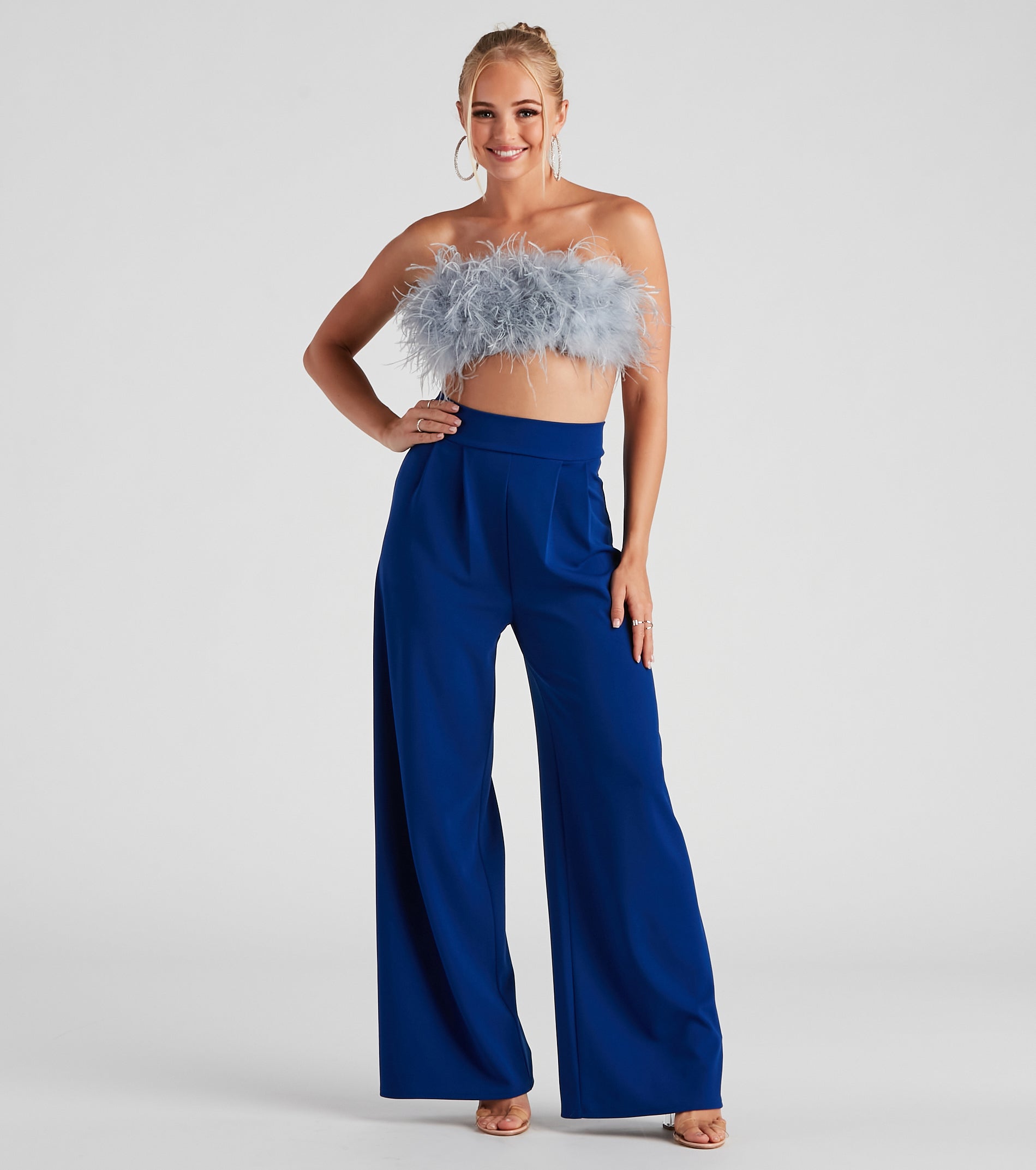 Chic Professional Wide-Leg Pants