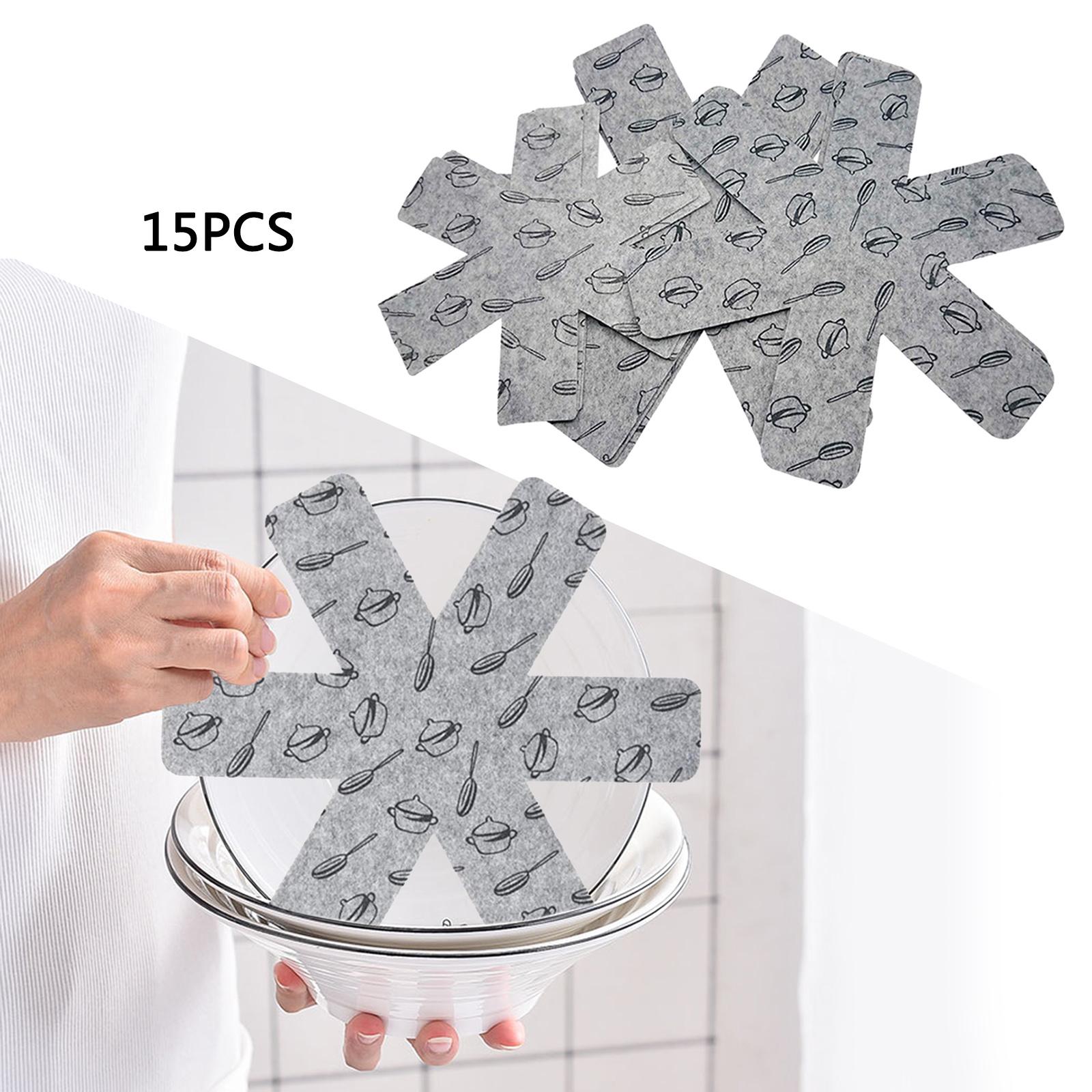 15x Pot Placemat Non-Woven Fabric Cookware Kitchen Accessories for