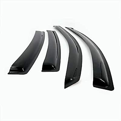 Window Visors Sun Rain Guards for 2015 - 2021 Chevy Colorado GMC Canyon Crew Cab