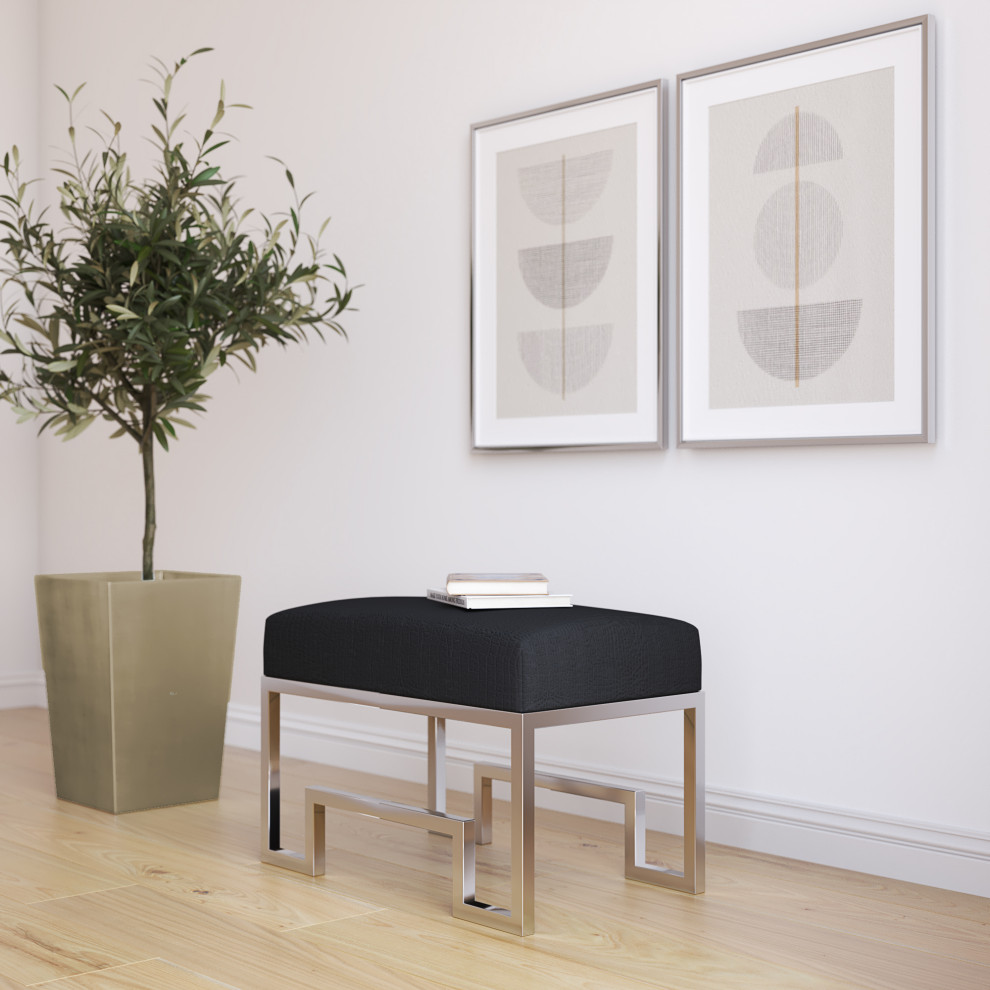 Laurence Stool   Contemporary   Footstools And Ottomans   by American Home Classic Inc.  Houzz