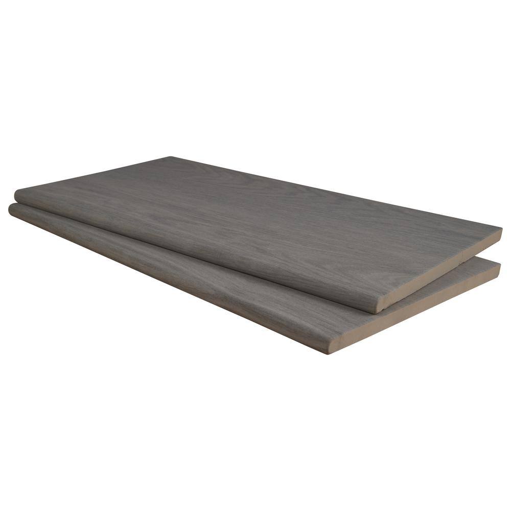 MSI 0.8 in. x 13 in. x 24 in. Palmwood Gris Gray Porcelain Pool Coping (4.33 sq. ft.case) NPALGRI1324