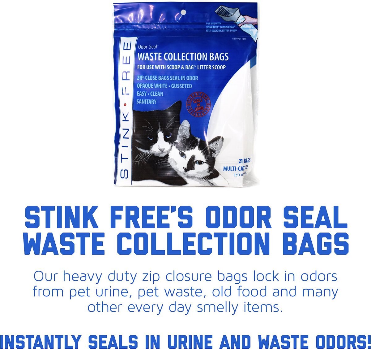 Stink Free Odor Seal Waste Bags