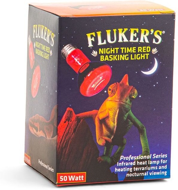 Fluker's Night Time Red Reptile Basking Light