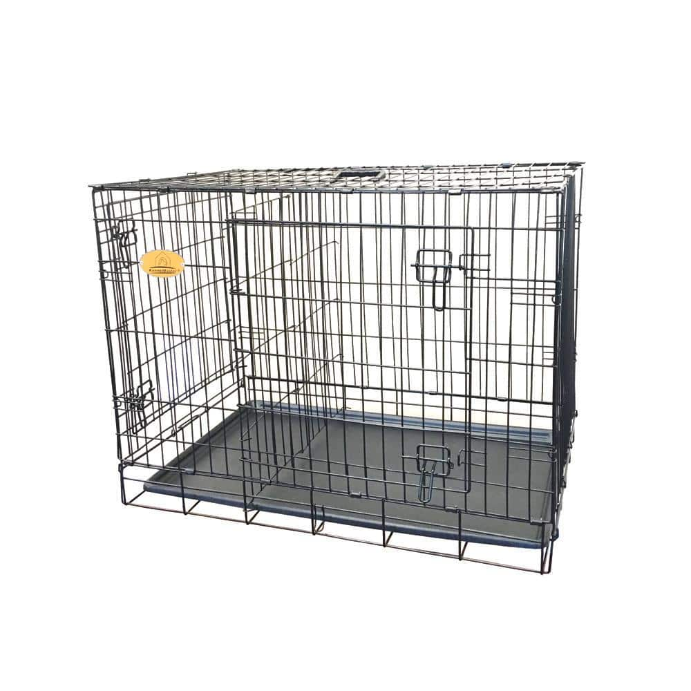 KennelMaster 48 in. x 30 in. x 33 in. XLarge Wire Dog Crate FKC483033